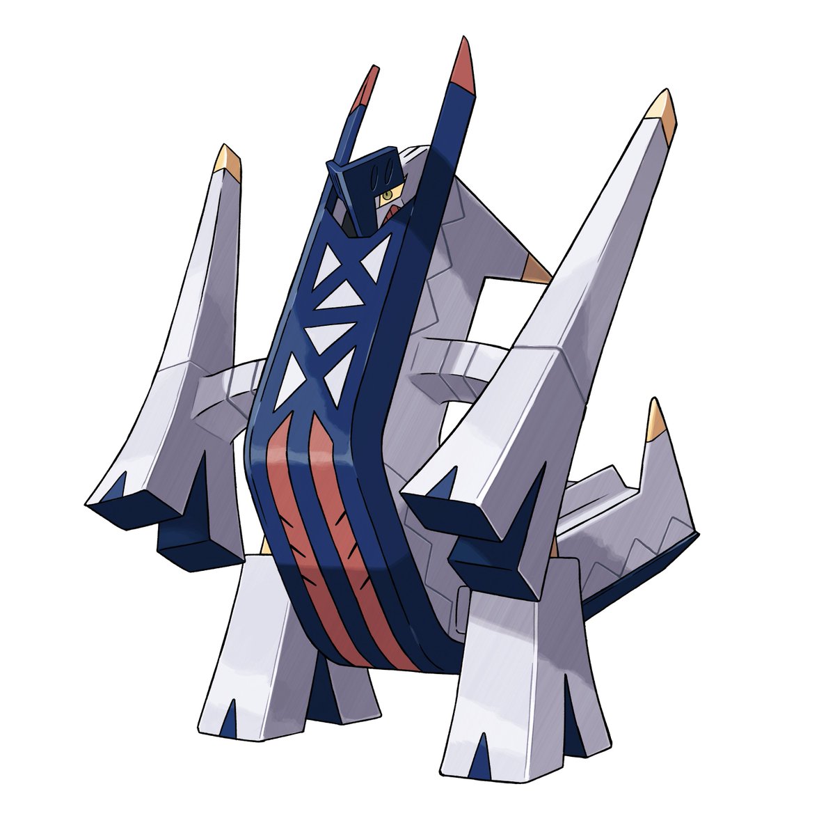 NintendoAmerica's tweet photo. New Pokémon make their debut in #PokemonScarletViolet Part 2: The Indigo Disk.

Archaludon is the Evolution of Duraludon. Archaludon can extend its normally bent torso, trading mobility for a more stable center of gravity. While like this, the Pokémon resembles a steel bridge. https://t.co/XwRtrDbiqA