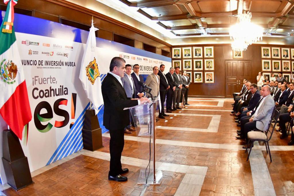 mrikelme's tweet photo. MUBEA es una compañía de origen alemán 🇩🇪, dedicada a la fabricación de ballestas de tensión de fibra de vidrio para el sector automotriz, proveyendo a las principales marcas como GM, Tesla, BMW y Ford entre otros. 

¡Bienvenidos a #Coahuila! (2/2) https://t.co/sSlgKult99