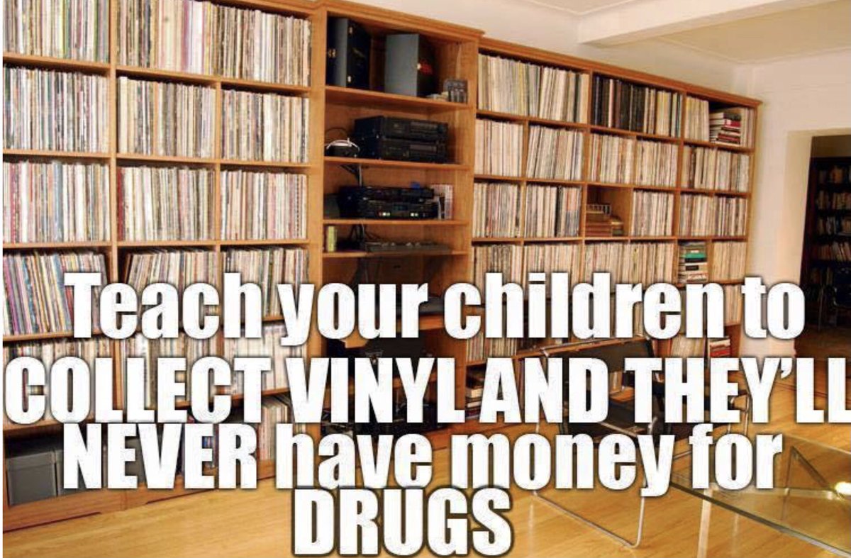 Mrwiredguy's tweet photo. Vinyl addiction comes with a cost. Long live the art of collecting!! @vinylhawk @VinylRecordSale #vinylrecords #collection #vinylfever #vinyllust #albums #recordcollector https://t.co/64tfyFlfIq