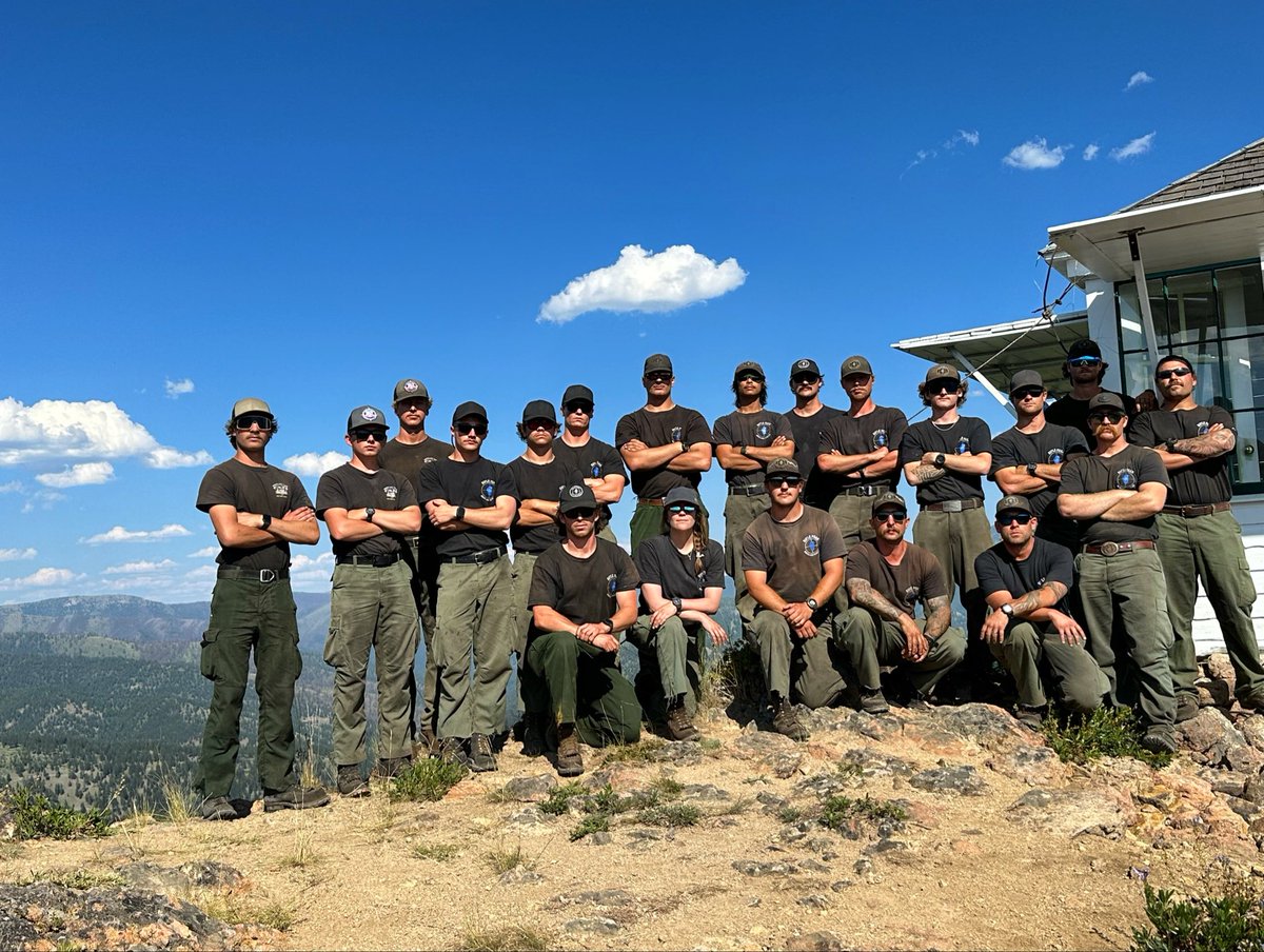 Rifle Peak Hand Crew
Fire Season 2023
Granite Mountain Lookout,
north of Salmon, ID. 

#RiflePeak 
#FireSeason2023 
#nltfpd