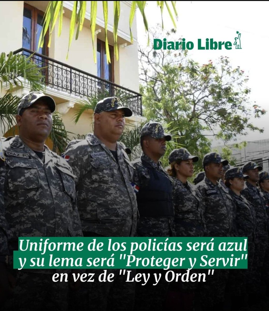 Todo bien excepto por lo del cambio del lema...

Ley y Orden establecen muy claro de que lado está la institución... en cambio, Proteger y Servir es ambivalente pues no especifica a cual sector de la sociedad se refiere.