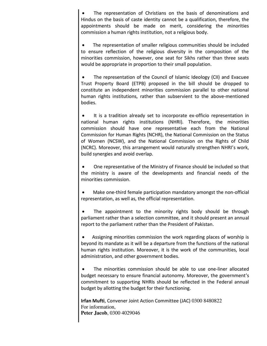 JAC1988_'s tweet photo. Joint Action Committee for People's Rights (JAC) rejects Minority Commission Bill 2023 https://t.co/uBvILSY483