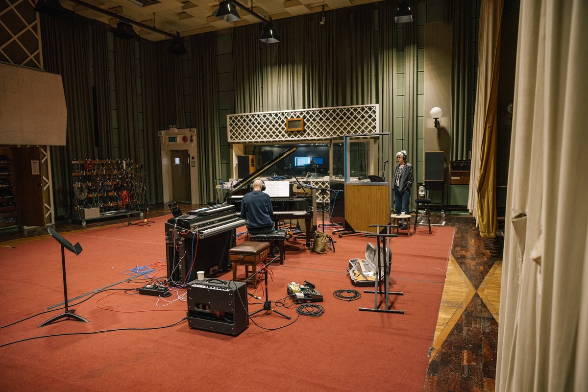 Such an amazing room to work in. Photos captured by Edward Bishop. EBTG At Maida Vale EP out tomorrow.