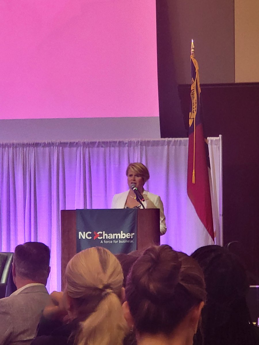 #WorkreadyNC today listening to C. Truitt &amp; Dr. Bill Daggett <a href="/NCChamber/">NC Chamber</a> Education &amp; Workforce Conference on impact of AI &amp; other topics. Our students' needs are different than in the past. We need BIG conversations in education. Today is a start #ncrealtor