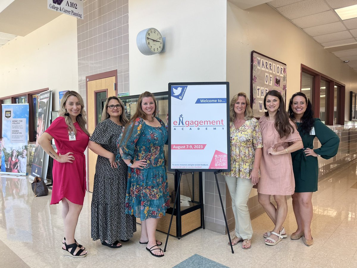 teachercarolh's tweet photo. Day 2 of eNgagement academy with my tribe. ❤️ These amazing women have filled my first days as a early childhood IST with support, friendship & new meaning to the hashtag #EceIsThePlaceToBe ❤️ Don’t miss the fun! Join us tomorrow for day 3 of #NISDengage @NISD_ECE @NISDElemCI https://t.co/2pkTqFsQst