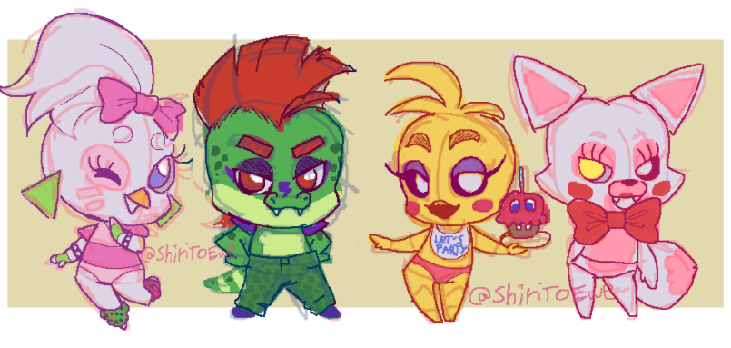 ShiritoEwe's tweet photo. prueba de chibis, el dibujo esta en mala calidad por que lo hice en aggie XD https://t.co/6CxmxDFJYu