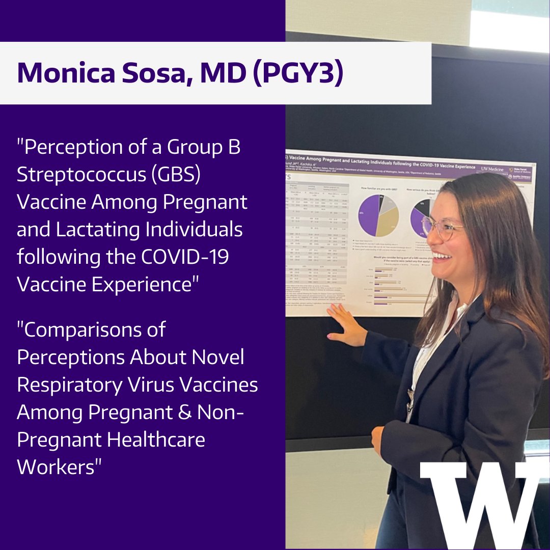 UWashOBGYN's tweet photo. We were so impressed by the work our faculty and trainees presented at the #IDSOG2023 conference last week! Special congratulations to Dr. Alisa Kachikis, who was elected to a 3 year term on the IDSOG Council! #IDSOG #obgyn #research https://t.co/QWqn6E0bpZ