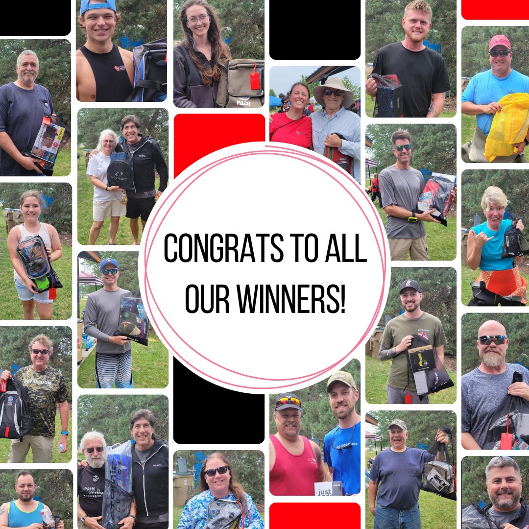 diveaai's tweet image. Congratulations to all of our Treasure Hunt winners from this last Saturday! Thank you to everyone who came out and to all of our Sponsors. We hope to see everyone around the store before the picnic next year!

#PADI #MARES #Huish #AtomicAquatics #SeaLife #Akona #Oceanic #Diveaai