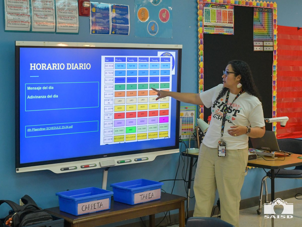 Happy first day of school, <a href="/SAISDLamarES/">Lamar ES, SAISD</a> and <a href="/SAISDBowden/">Bowden, SAISD</a>! We hope it was a great day! The rest of SAISD schools will begin Aug. 15.  

¡Feliz primer día de clases, Lamar y Bowden! ¡Esperamos que haya sido un gran día! El resto de las escuelas de SAISD comenzarán el 15 de agosto.