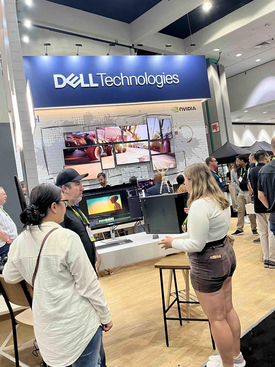 TradeshowLogic's tweet image. @Dell doing their thing at #SIGGRAPH2023!

@siggraph #tradeshowlogic #smarteventsolutions