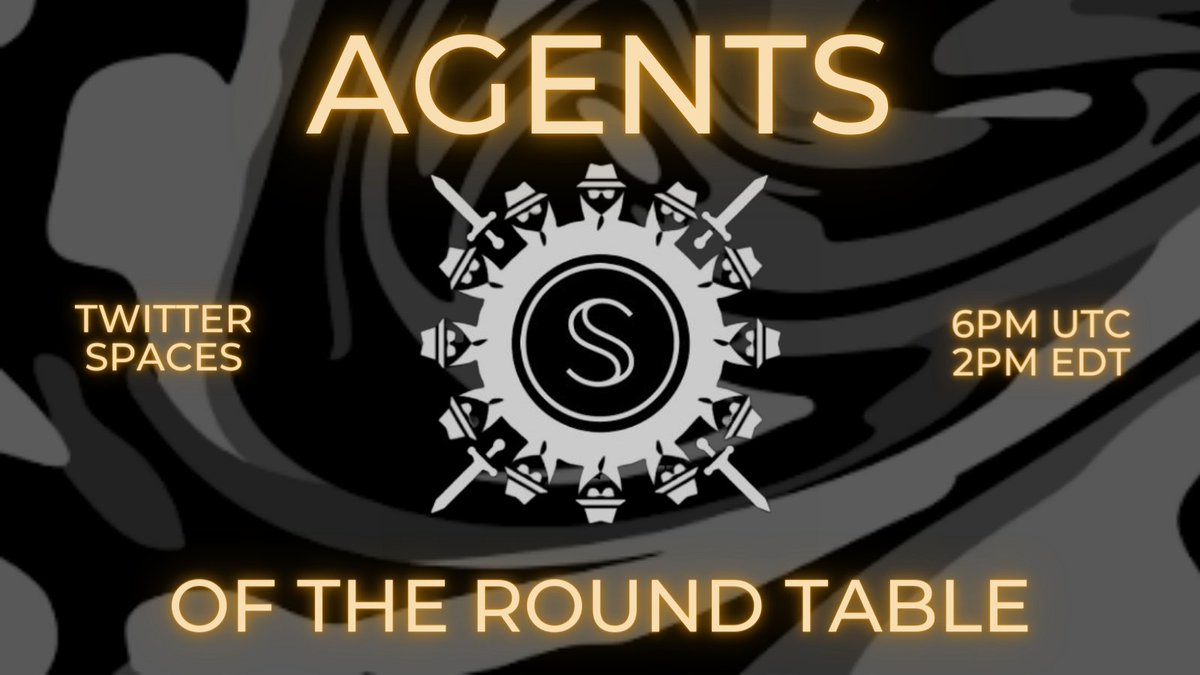 NEW: Agents of the Round Table with <a href="/shillables/">Shillables</a>!!

Come join us as we sit down with one of the most active #NFT communities on <a href="/SecretNetwork/">Secret Network</a>! 

Learn about the collections, collabs, utility and so much more!

RSVP: x.com/i/spaces/1mrxm…