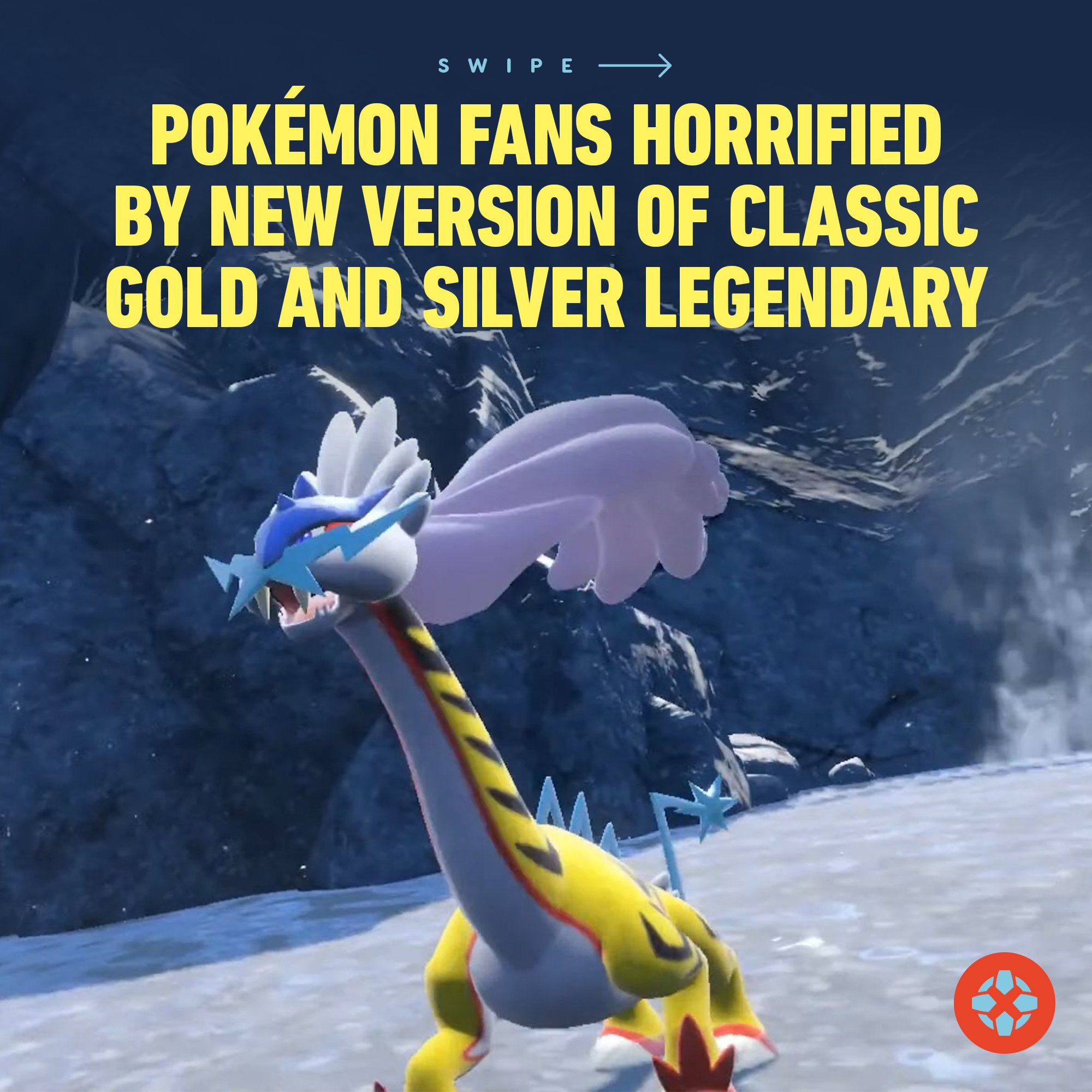 Pokémon Fans Horrified by New Version of Classic Gold and Silver Legendary - IGN