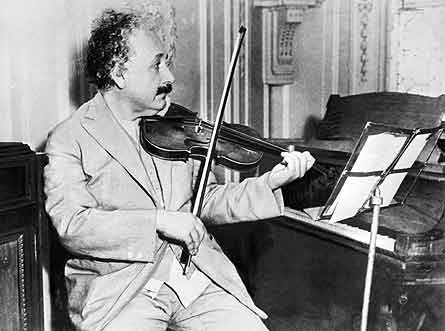 AlbertEinstein's tweet photo. "If I were not a physicist, I would probably be a musician. I often think in music."  – Albert Einstein https://t.co/vvVCHdoshE