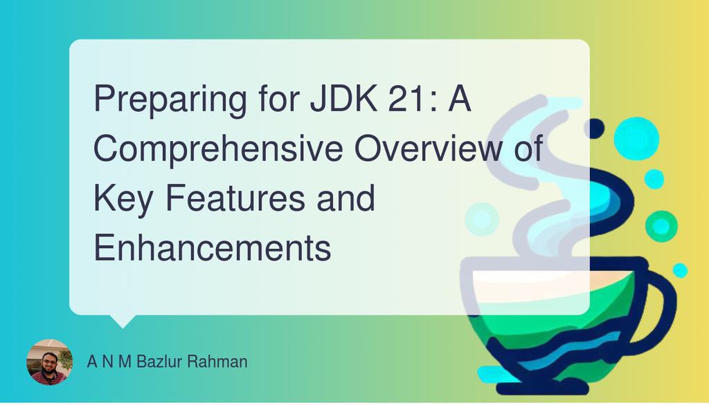 Preparing for JDK 21: A Comprehensive Overview of Key Features and Enhancements: lttr.ai/AE3eZ

#JDK21 #Java