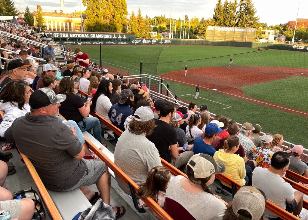 Images from last weekend's Samaritan's Night at the Corvallis Knights baseball game of the Samaritan Family watching the final regular season game of the year followed by fireworks.  #SamHealth #BeHealthy #SamHealthJobs #BuildingHealthierCommunitiesTogether