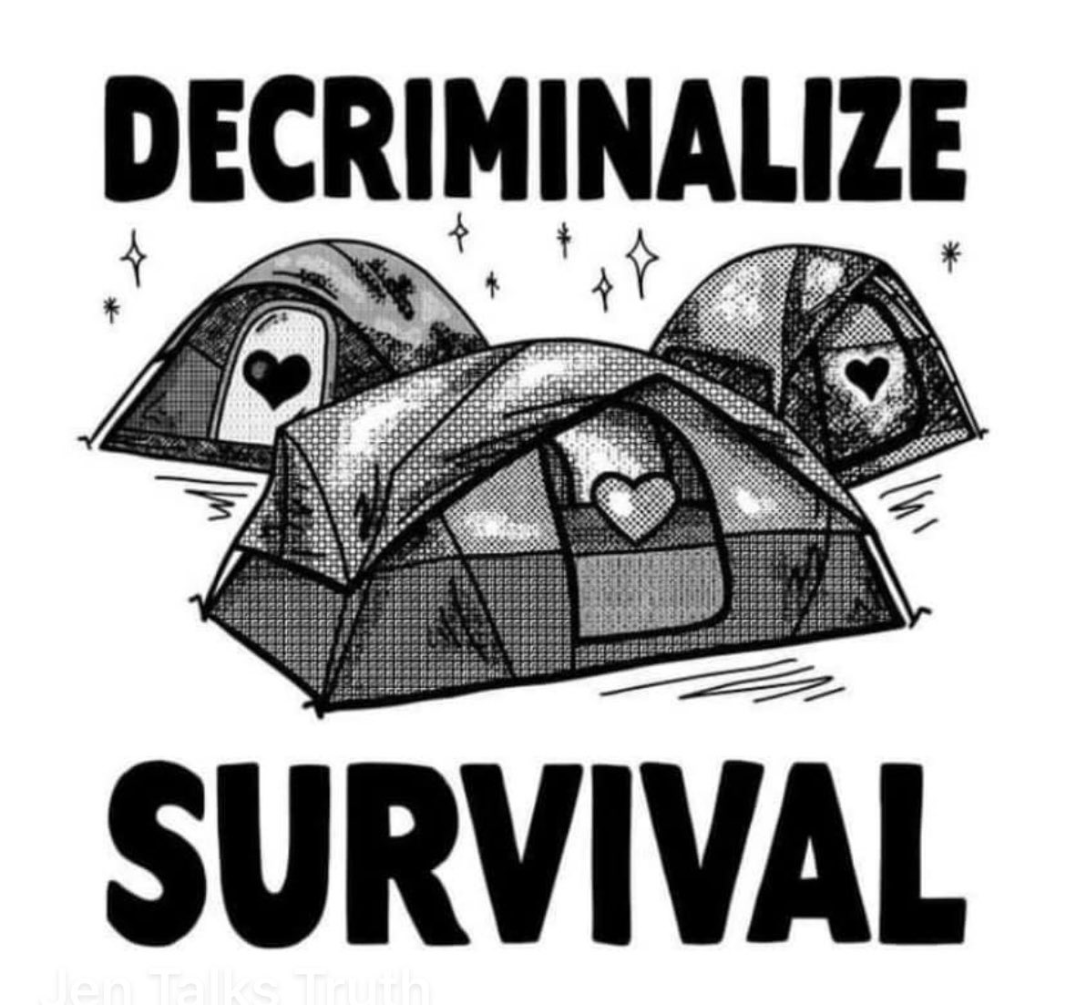 It’s not Us and them.
WE ARE THEM! ♥️⛺️
#HousingIsAHumanRight 
#homesnothate
#stopthesweeps
#Decriminalizehomelessness