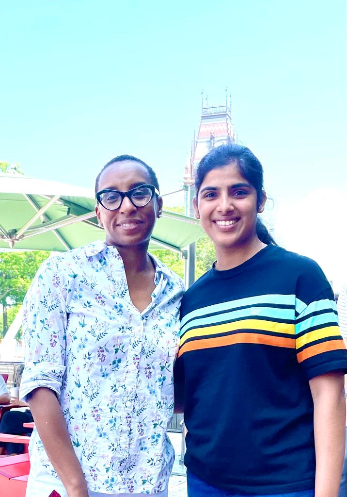 DGhindani's tweet photo. @ Harvard  with President Claudine Gay!
😊 https://t.co/3uJ2hOw59B