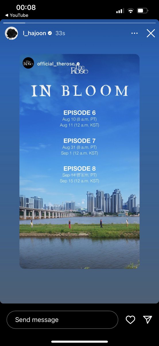 TheRoseUK's tweet photo. HAJOON IG STORY UPDATE 💙 https://t.co/REB5PHKCi2