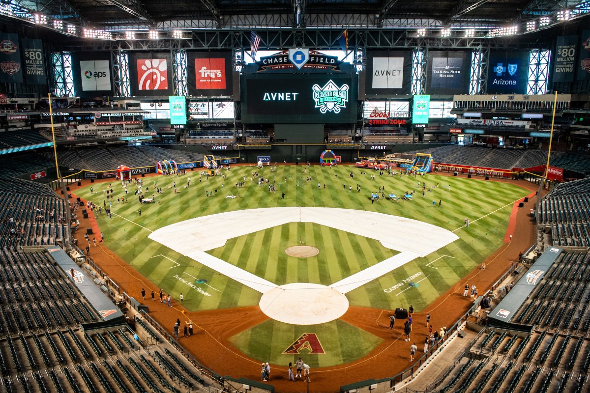 Avnet's tweet photo. Our Phoenix-based team came together at Chase Field this past weekend to celebrate success and unwind. Thanks to an amazing team for your contributions! Partnering with the @Dbacks makes it even better. ๐โพ #TeamAvnet https://t.co/dc2oLmbCb6