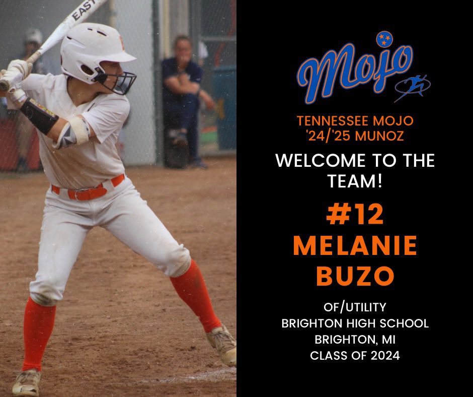 MojoMunoz18u's tweet photo. Very excited to welcome @buzom12 to the team! Speed, strong bat and a great teammate what more could you ask for? Very glad to have you on the team Mel, welcome! https://t.co/zxNUj8Dy2u