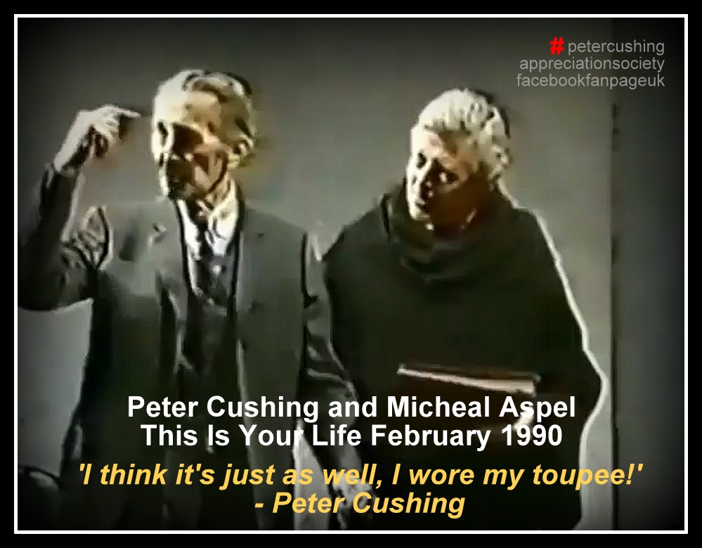 PCASUK's tweet photo. Interesting content on the #PCASuk facebook fan page right now... the busting of the illusion of #OrsonWelles drama, Cushing's #makeup, #Toupees and #ThisisYourLife! https://t.co/kE4GMylkUy - marcus https://t.co/lAvieU75ou