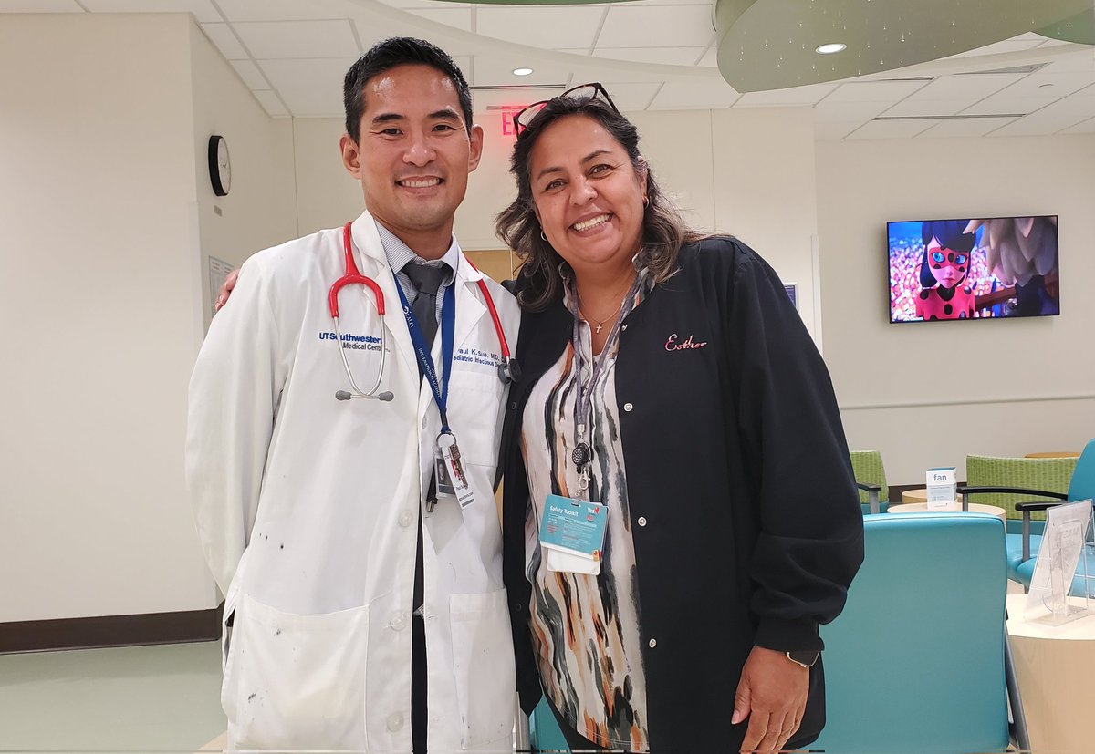 paulksue1's tweet photo. 🥰 Last day in #PedSOTID clinic @UTSWPedsGroup & @Childrens, and one final goodbye to my good friend & boss #JeffKahn. Amazed & grateful for what we buillt here, and excited for the next chapter of #PedsTID @UTSWNews under the direction of #DanielYCChang. #GoGetEm #PedsTID https://t.co/SWs4N00Tt8