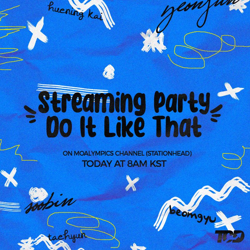 TXTChartData's tweet photo. OUR STREAMING PARTY HAS STARTED! US/PR MOAs we need you all participating!! Share with everyone, international MOAs can join too. 💙 #StreamItLikeThat
CHANNEL: https://t.co/Rn4naM4vmH https://t.co/w9Ti8J3QHJ