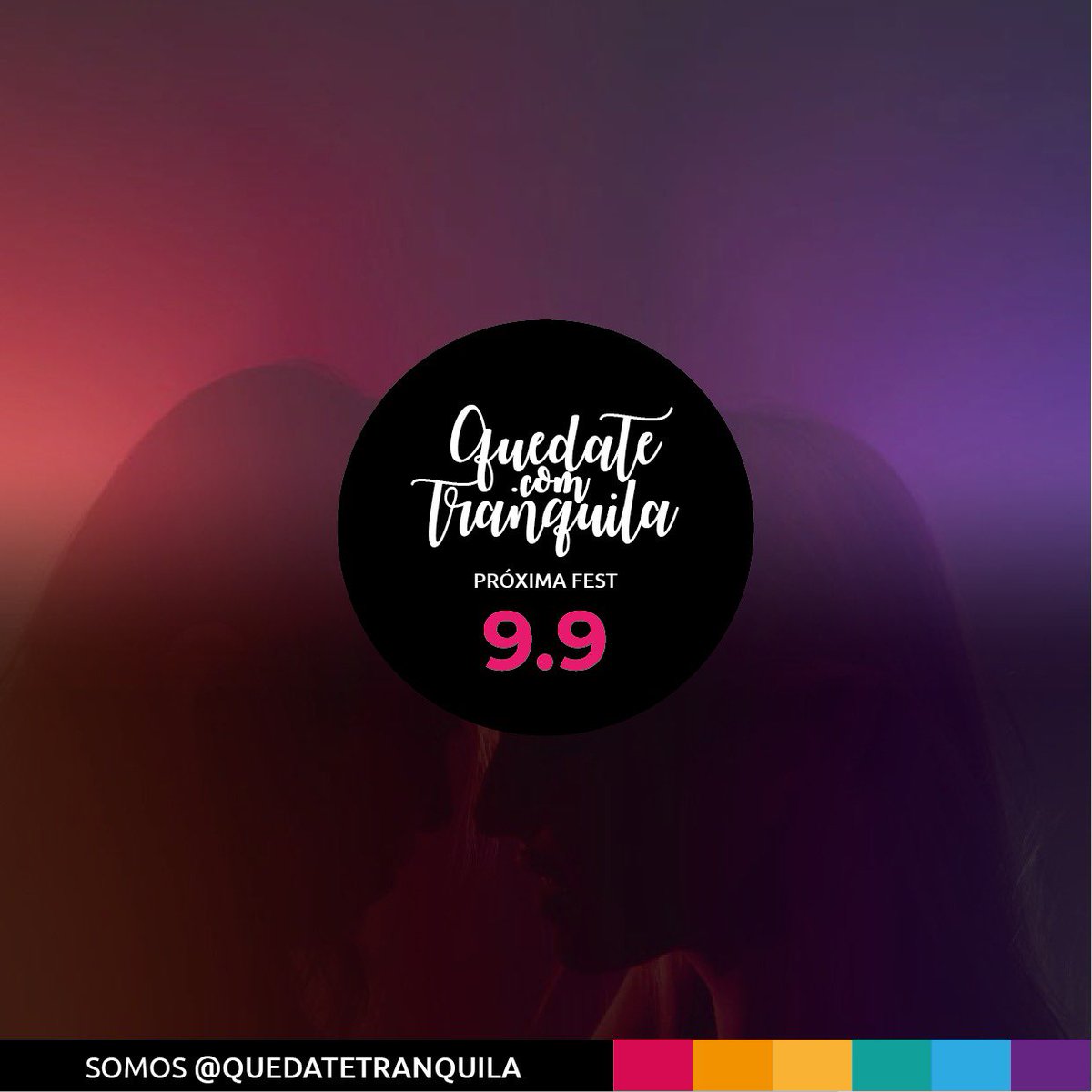 QTranquilaok's tweet photo. Nos volvemos a ver…

Muy pronto! 

#QuedateTranquila #QuedateTranquilaFest #Lesbianas #LesbianasRosario #LGBT #OrgulloRosario #Rosario https://t.co/bHQOSFpAOx