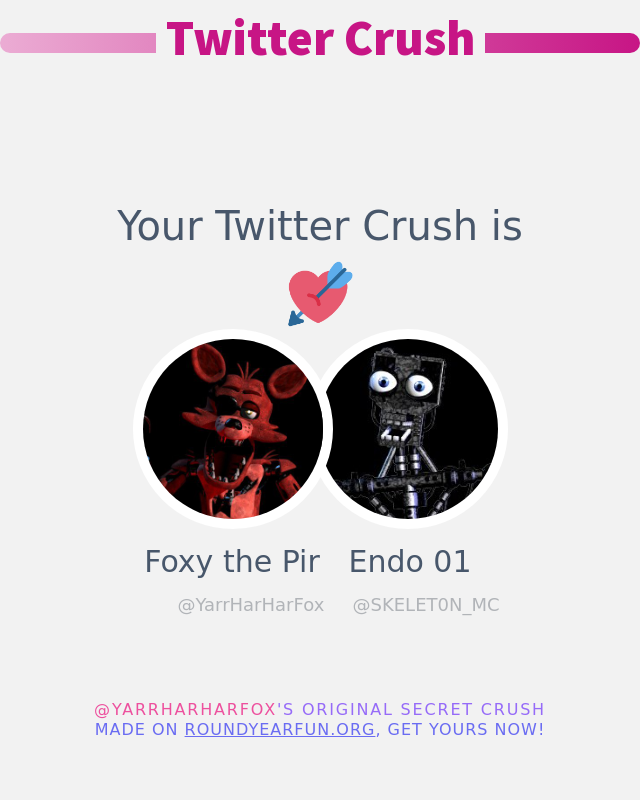 YarrHarHarFox's tweet photo. My Twitter Crush is: @SKELET0N_MC

➡️ https://t.co/EvIaGk88ME https://t.co/ngCnzM8Gpc