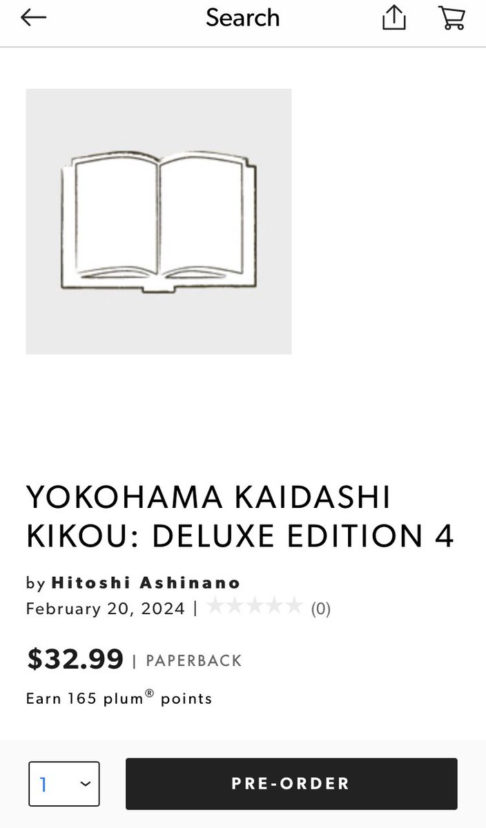 As we wait here in Canada for the physical volumes of Yokohama Kaidashi Kikou Vol 3, I just want to drop a hint that Vol 4 is up for preorder on Indigo. If you love this series and you have the budget, do preorder it. Thank you for your time.

#YKK #IndigoBooks