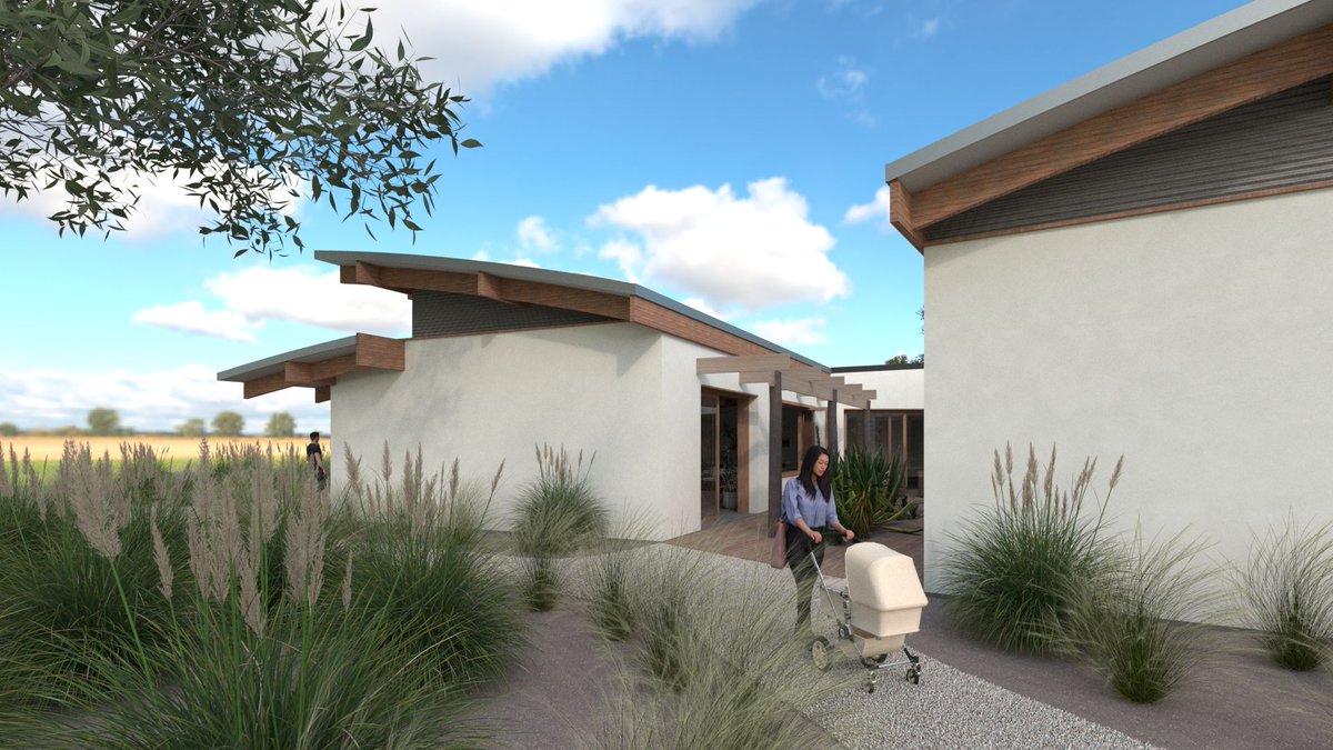 _BDAA_'s tweet image. Introducing the visionary mind who is redefining architecture and design – George Brown. He gives us Aldinga Arts Eco Village Community Centre. 🌟 

#SustainableDesign #InnovativeArchitecture #CommunityEmpowerment #ArtInNature #DesignMasters #BDAA