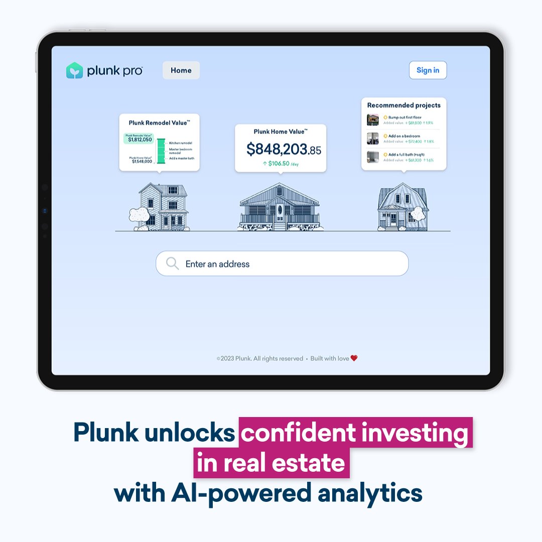 The most comprehensive and accessible AI-powered home analytics platform is here. Try PlunkPro.com for free 🚀#realestate #marketanalysis #realestateinvestor #analyst #realestateagent  #realestateinvesting #realestateinvestment #realestatemarket #AI #machinelearning