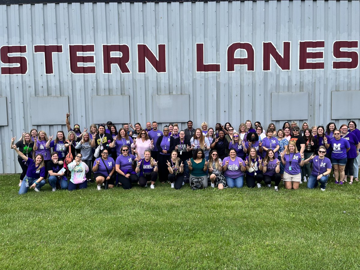 Thanks to Eastern Lanes for hosting the RP staff for our back to school bowling retreat focused on teamwork and intervention!  We are excited for the year ahead with our Panthers! #MiddieRising #ReEngageWithRosa