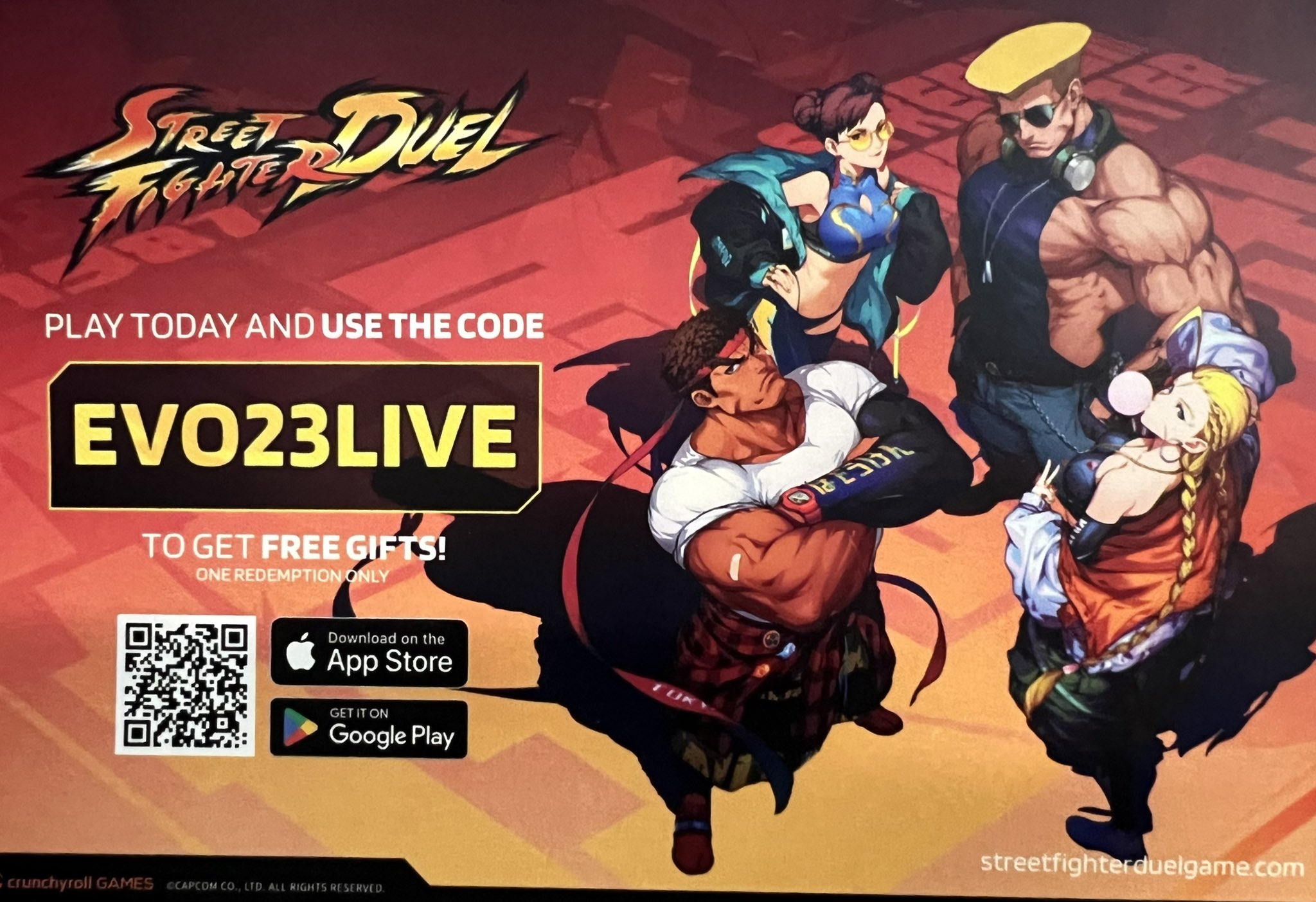 Street Fighter: Duel codes