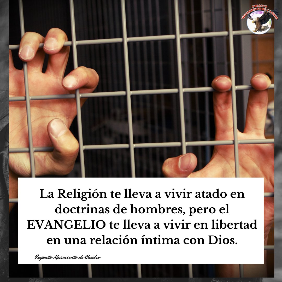 ImpactoCambio's tweet photo. Vive en Jesús y se libre de toda doctrina de hombre #Jesus #Cristovive https://t.co/GzRnOMhilW