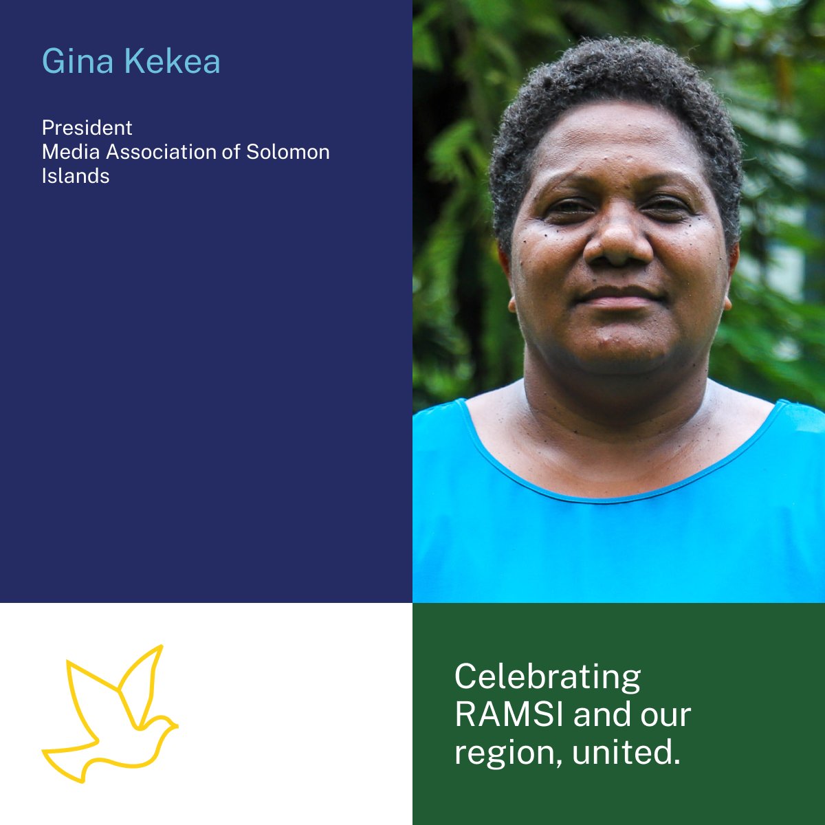 PSC_ANU's tweet photo. "My Mum's from Malaita and my Dad's from Guadalcanal...And here I was caught in the middle."
Don't miss Gina's gripping story in Episode 2 of our 6-part series, RAMSI: 20 years, 20 voices.
๐ฟ๐บ Episode 2, out this Thursday.
#RAMSI #PacificWayfinder #HelpemFren #PacificIslands https://t.co/md8zACudcz