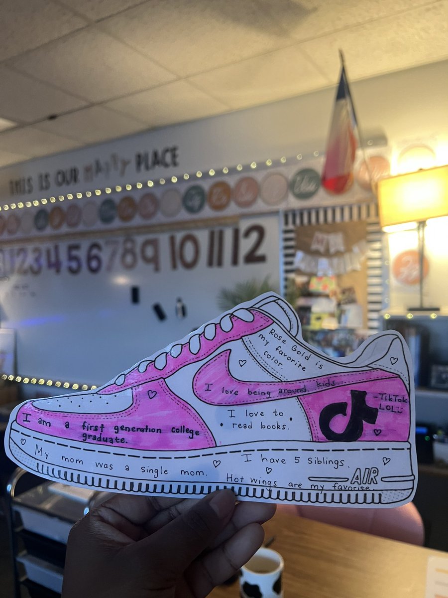 If you were in my shoes… 👟👡🛼I can’t wait for my students to fill this out on the first day of school. The number one rule is for them not to write their names on it!! I will display this for everyone to see the diverse experiences I have in my classroom! ❤️