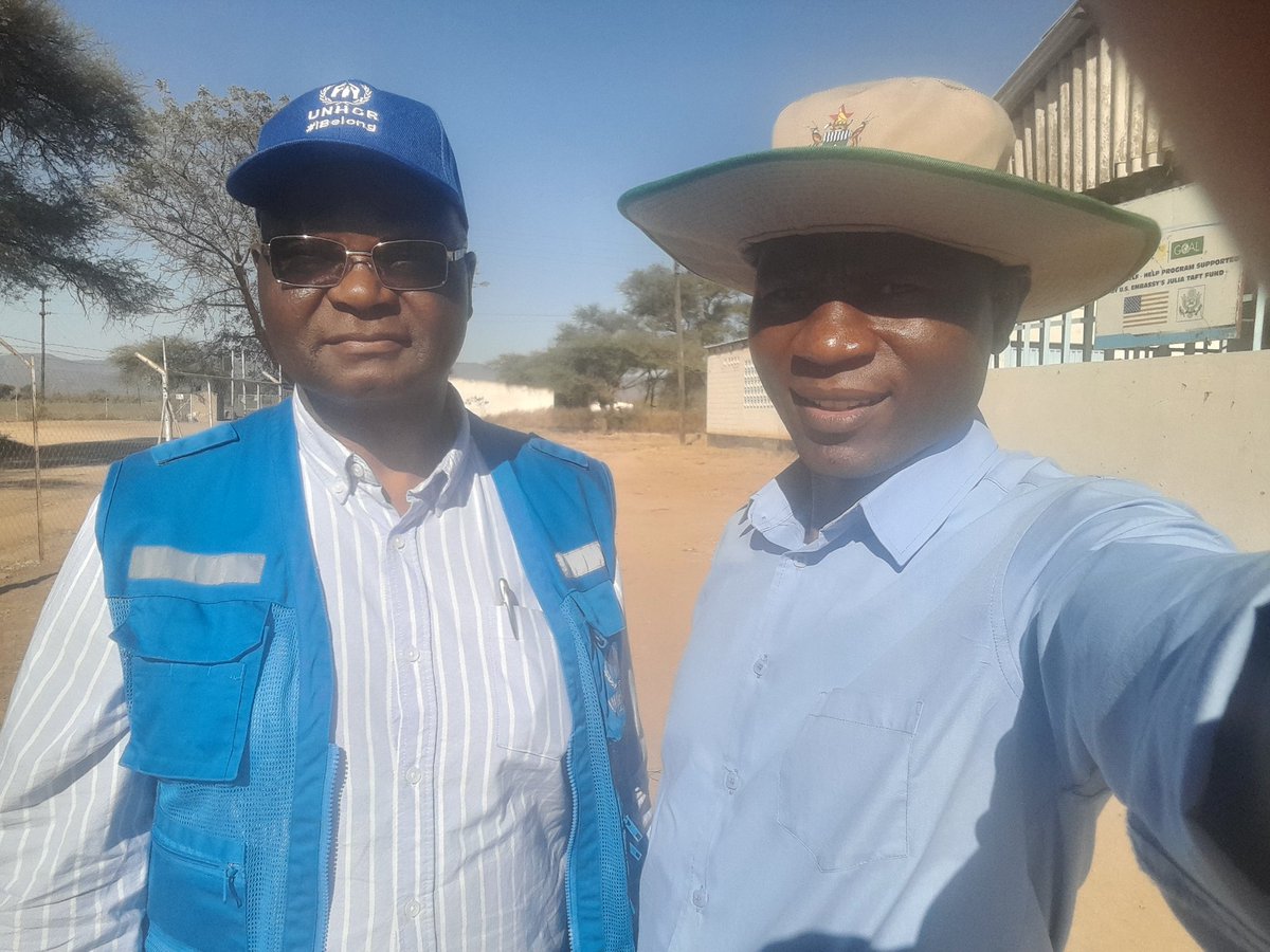 MhlangaJohanne's tweet photo. Great honour hosting UNHCR Representative to Zimbabwe, Mr. Samuel Chakwera. We had progressive discussion on the people's agenda to transform Tongogara into a service centre. The future is exciting. #TogetherInawezekana @UNHCRZimbabwe https://t.co/BIq2DEfIZl