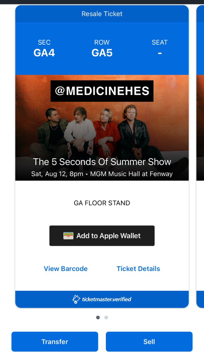 MEDlClNEHES's tweet photo. reminder that i’m still selling two (2) 5sos pit / ga tickets for the boston show on saturday august 12th (8/12) on behalf of my irl!!! please reply or dm if you are interested!! https://t.co/UleYorrl1a