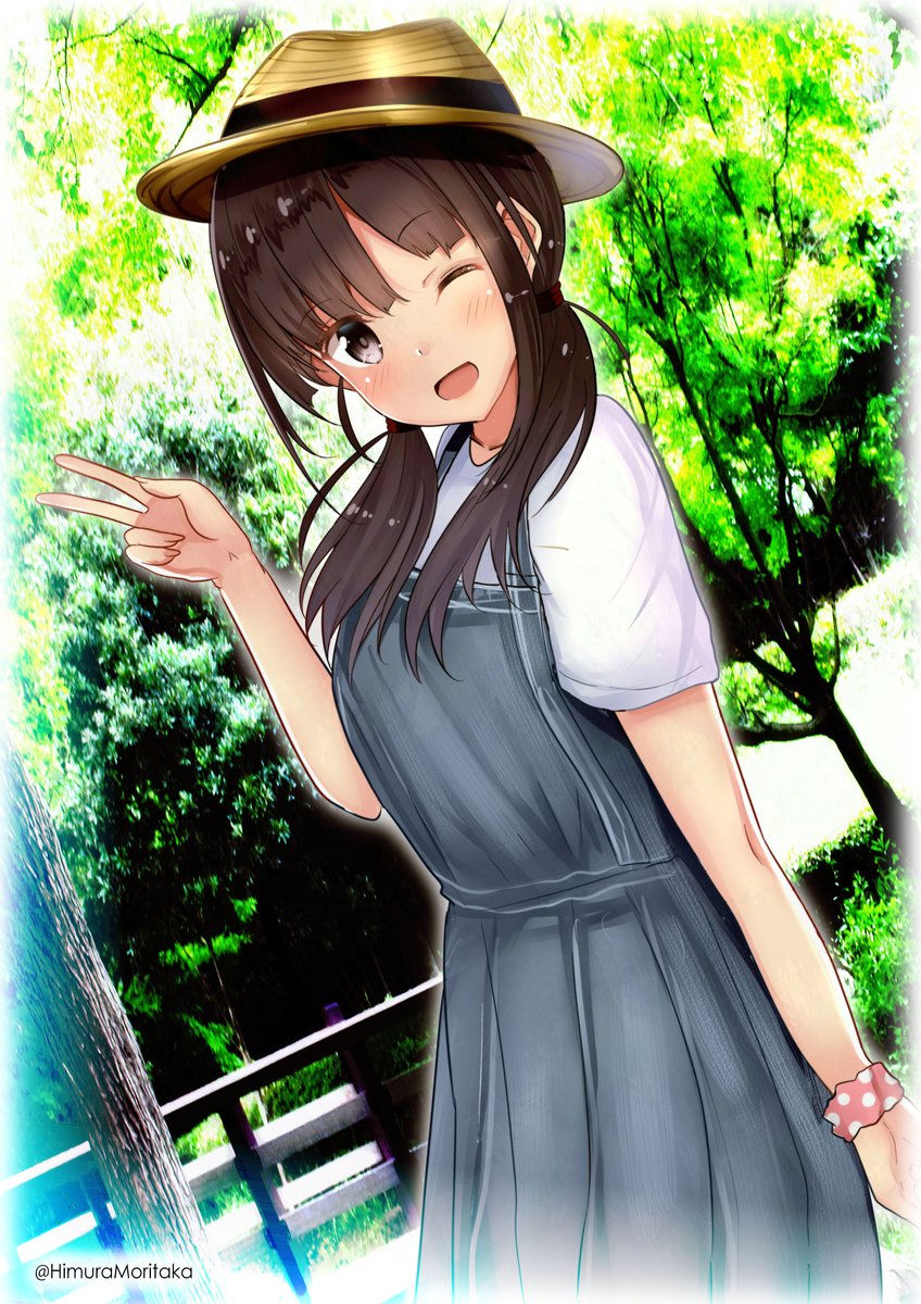 「おはようございます(`・ω・')ゞ 今日も一日頑張っていきましょう!!」|火村 モリタカ＠/5月COMITIA144（B51a)/その次は神戸かわさき10のイラスト