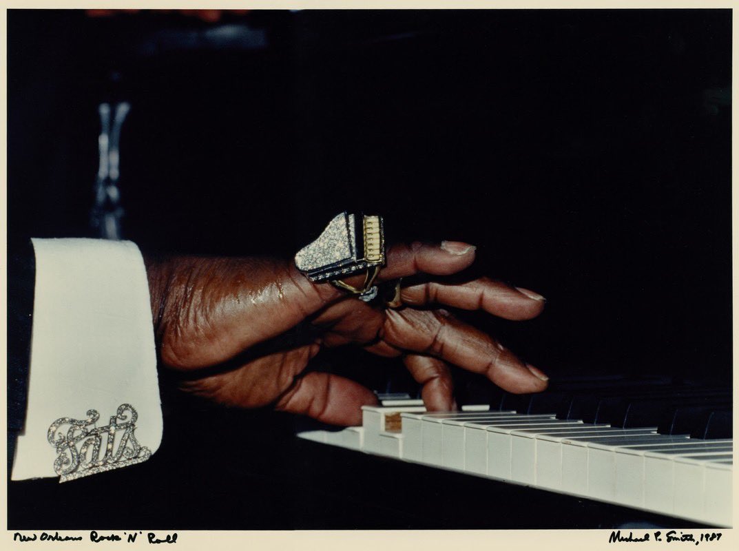 1000Museums's tweet photo. Michael P. Smith was a renowned photographer capturing the soul of his hometown for four decades. From Jazz Fest to Mardi Gras, his photos preserve the city's rich culture and traditions.

Shop this print here: https://t.co/kS8HYHfge1 https://t.co/ckl0vxCyv0