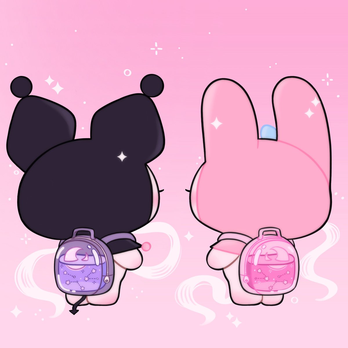 naawberry's tweet photo. Together 🐰🌙✨💫 https://t.co/ocfgH0YDey