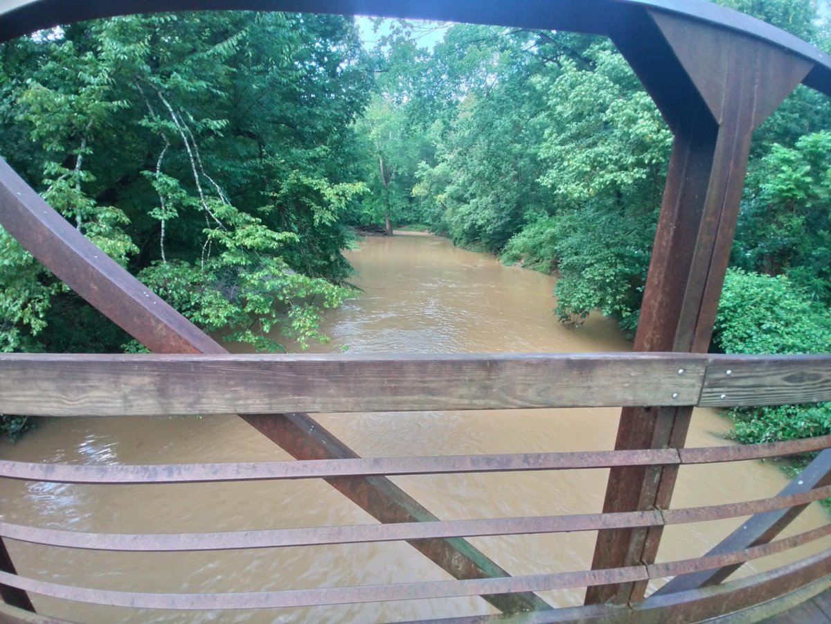 AccotinkFriends's tweet photo. Good Morning from Lake Accotink Park. The trails have been cleared, come on out for your much needed break. Yes, the water is full of runoff from up stream. See you on the trail! 

#fairfax #FLAP #lakeaccotink #FCPA #FCPS https://t.co/0aRxnFnrxf