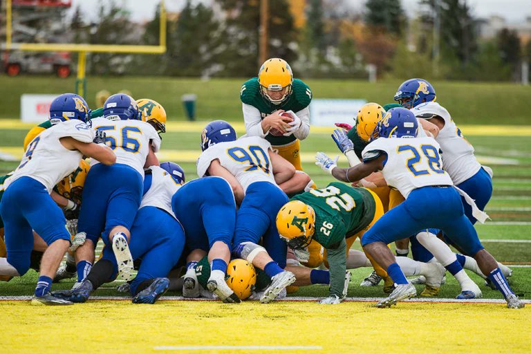 UBC Thunderbirds vs U of A Golden Bears
-Battle in the Okanagan-
University of Alberta out  to defeat  
the 2022 Kalamalka Bowl Champions
University of British Columbia
 <a href="/UABearsFootball/">University of Alberta Football</a> <a href="/ubctbirds/">UBC Thunderbirds</a> <a href="/angusreid64/">Angus Reid</a> <a href="/FarhanLaljiTSN/">Farhan Lalji</a>