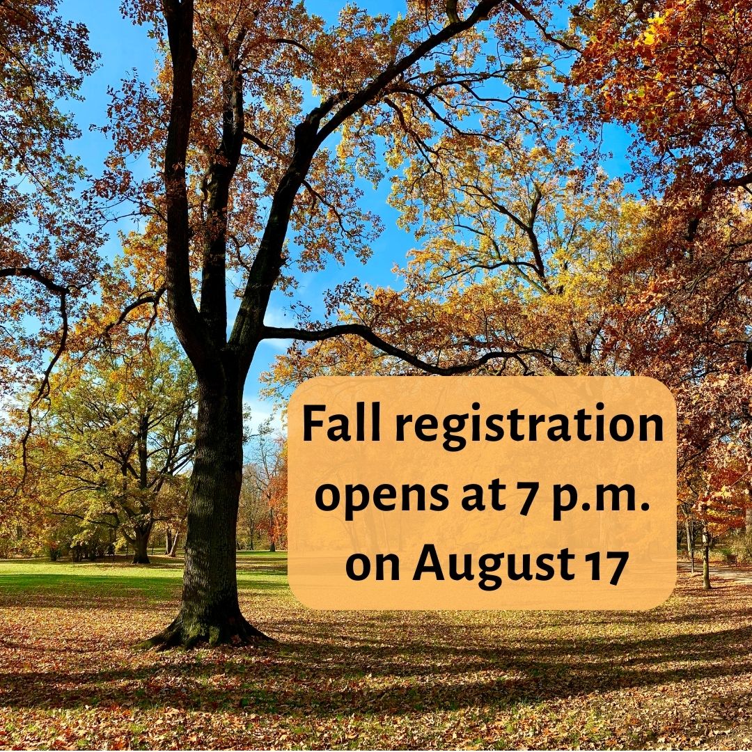 Get ready to JUMP into Fall Registration on August 17 @ 7 p.m.! 🐸

PARENTS: Remember that fall registration includes winter break camps.

📘Find the Program Guide on troutlakecc.com