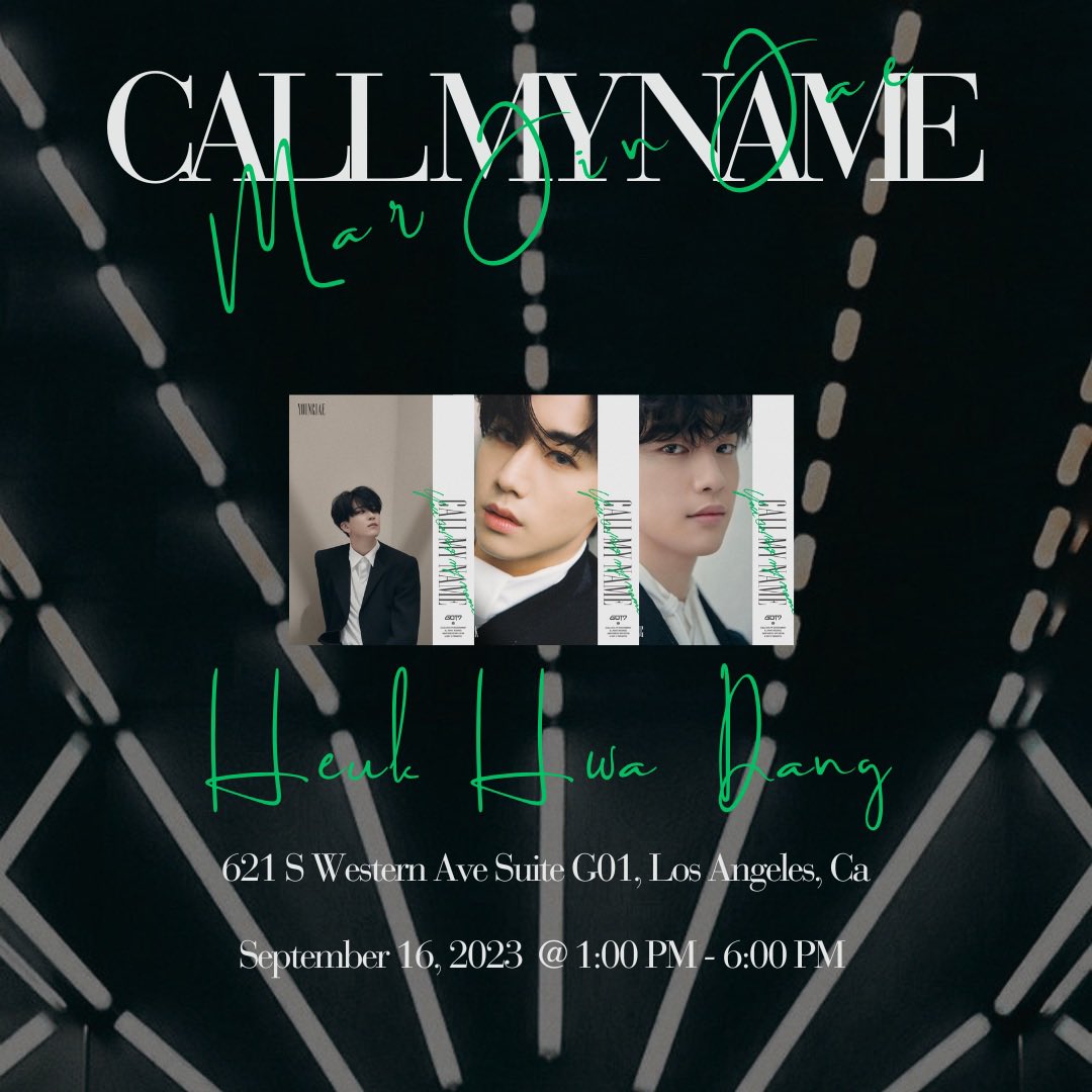 AhgaEvents's tweet image. Join us for our last (for now) event! We are so happy to have been able to spend these past 2 yrs with you all! 💚💚💚

AHGASE LETS SHOW MARK JINYOUNG &amp;amp; YOUNGJAE OUR LOVE

more information coming soon! 💚🐥✨

🏷️
#GOT7 #ahgase #ahgases #igot7 #marktuan #parkjinyoung #choiyoungjae