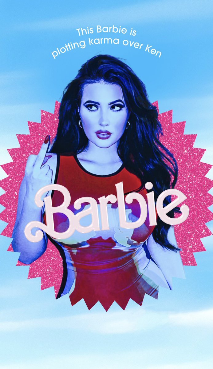 Hi Barbie! Meet Karma Barbie 👋🏻💋💅🏻 listen to ‘KARMA’ now on the link in my bio #Barbie #BarbieMovie #hibarbie #BarbieWorld