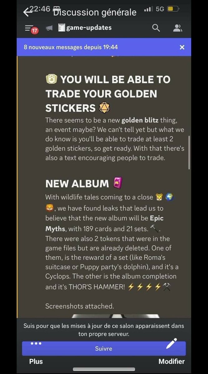 Roz08002's tweet photo. @itsjakesm Jake, it's me again ^^ I'm seeing this screenshot from some Discord group everywhere but impossible to retreive it. Is it yours?? What's the link please? I've been looking for the past 2h with no luck https://t.co/E5fzUdSaBj