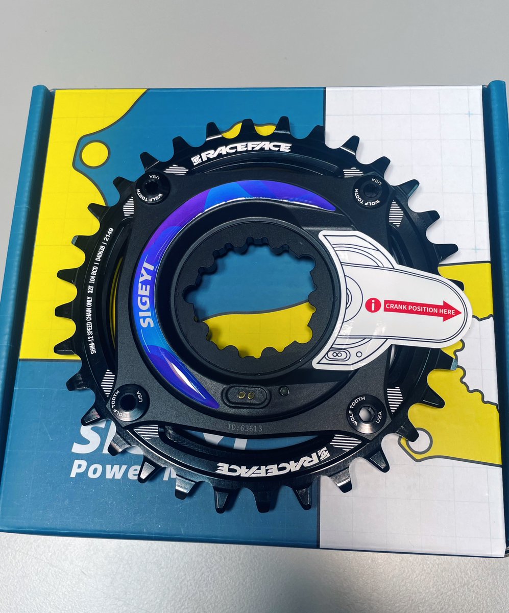 📣Check out this amazing build we just did FIRST SIGEYI BUILD for us! 💯 Including the Sigeyi AXO Cane Creek eeWings MTB Power Meter and the Race Face 1x 104 BCD MTB Shimano 12-Spd. Chainring - 👀looking good 🔥 🔥 🔥