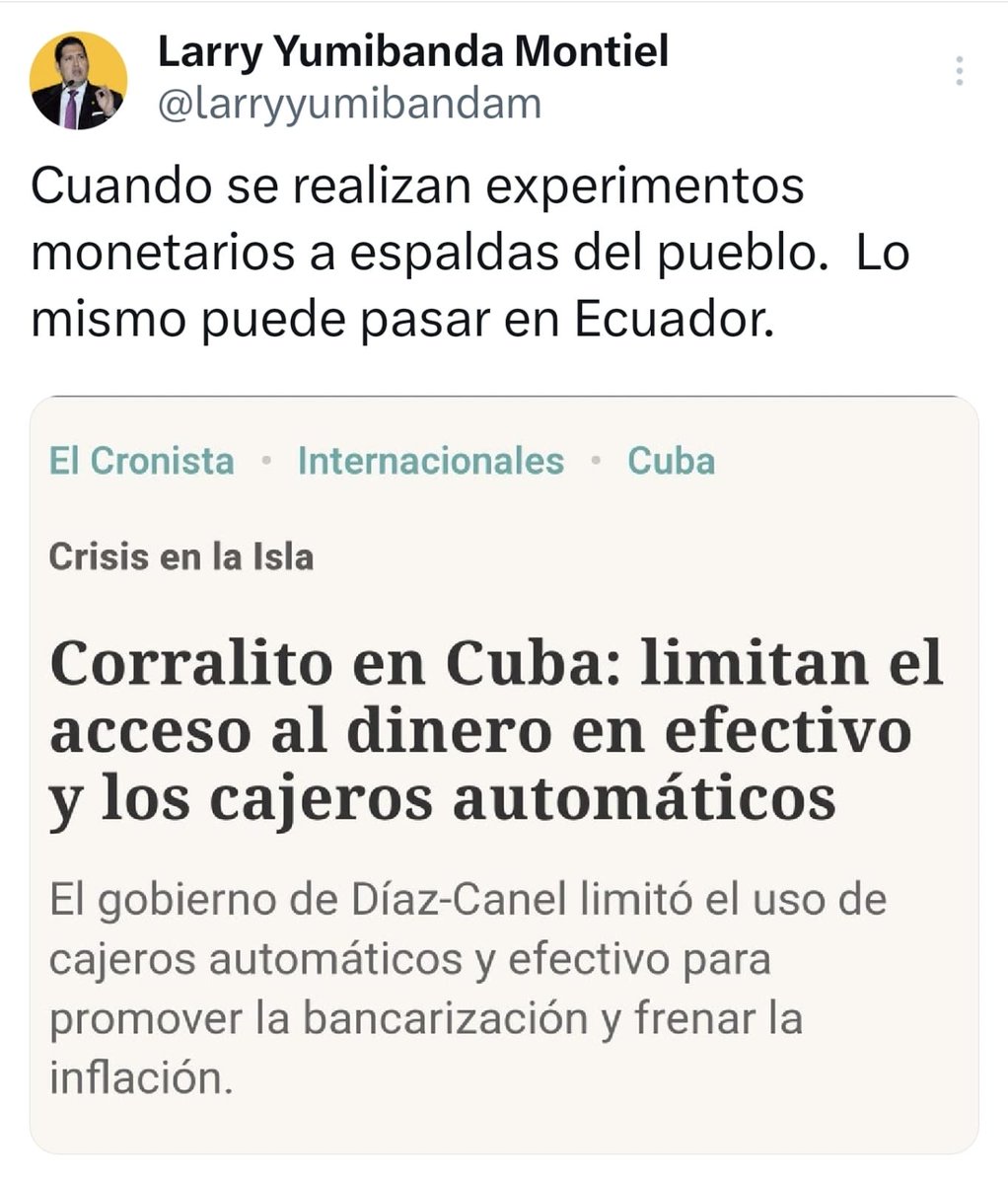 Estamos ADVERTIDOS…